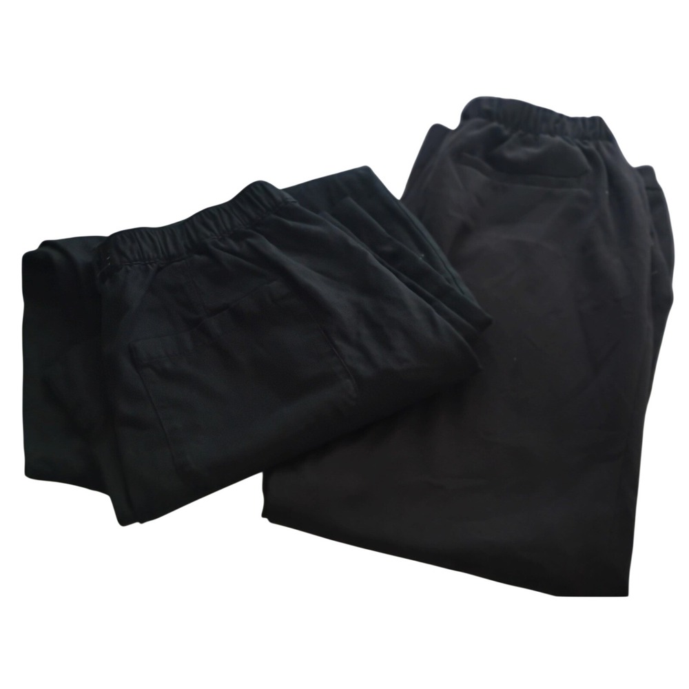 Lot 2 Sonoma Wide Leg & Time and True Straight Leg Black Pants Womens Medium‎